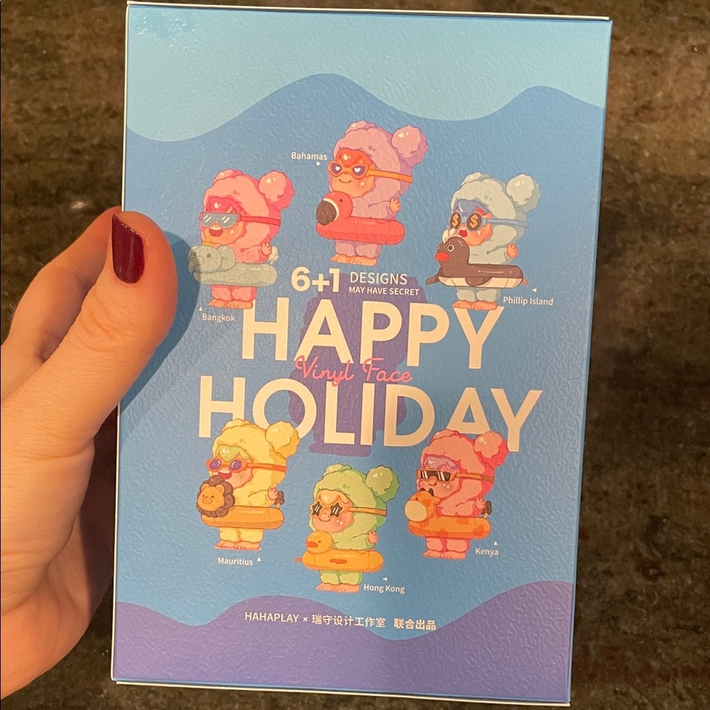 Happy Holiday Vinyl Face BLIND BOX Collectible - Picture 1 of 4